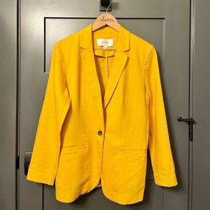 Popsugar Linen Blazer